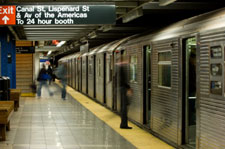 New York Subway Platform